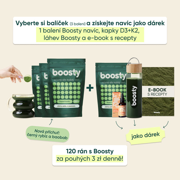 Boosty - černý rybíz | baobab